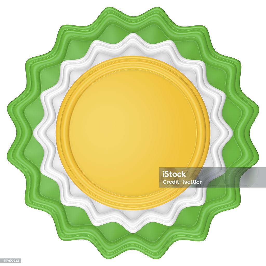 Astratto cerchio etichetta. - Foto stock royalty-free di A forma di stella