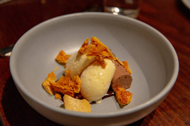 istock Vanilla Bean Ice Cream and Tarte Tatin 1814044358