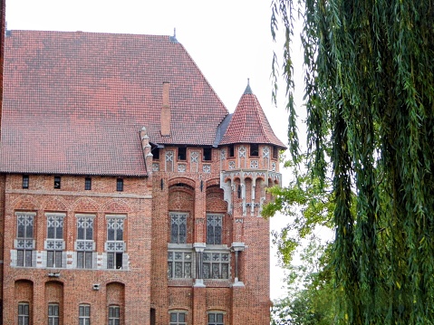 The city hall of Douai (north of France) and the belfry above