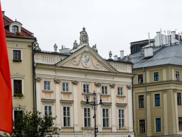istock Old town Krakow historical buildings architecture Poland 1814069208