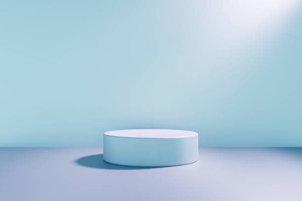 istock Luxury podium 3d illustration showcase background 1814083722
