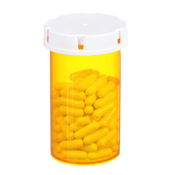 istock Medical pills bottle isolated 181409162
