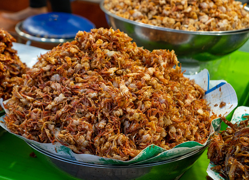 Various types of dried fish and shrimp, Vung Tau seafood market, Ba Ria Vung Tau province