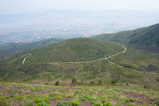 Winding Road to Vesuvius - Italy