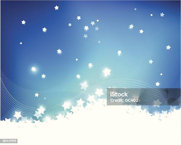 블루 크리스마스 배경기술 0명에 대한 스톡 벡터 아트 및 기타 이미지 - 0명, 겨울, 꿈같은