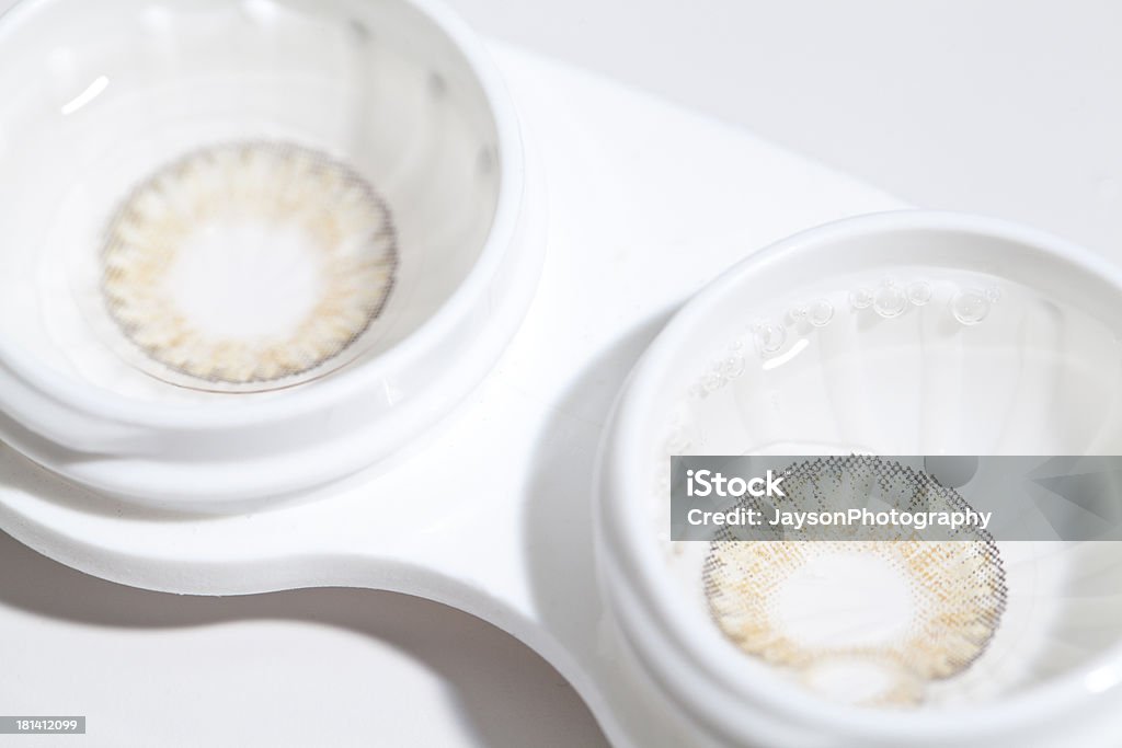 Pure Hazel Contact Lens Contact lens with colored Contact Lens Stock Photo