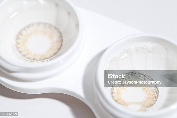 Pure Hazel Contact Lens Stock Photo - Download Image Now - Contact Lens, Colors, Science