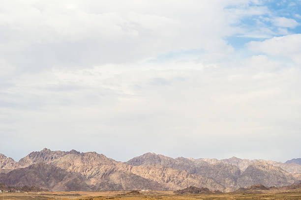 Desert mountains of Sinai, Egypt stock photo