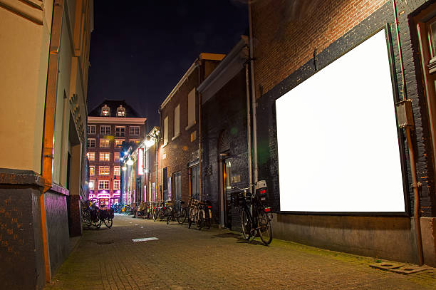 amesterdão - amsterdam holland city night imagens e fotografias de stock