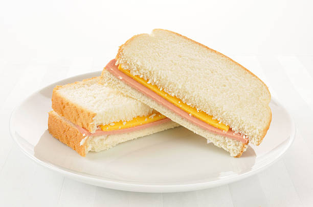 istock Bologna and cheese sandwich 181418337