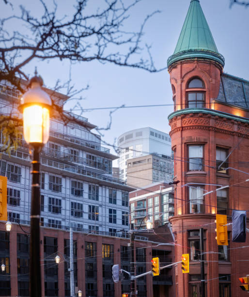 istock Toronto Skyline - The Gooderham Building 1814186982