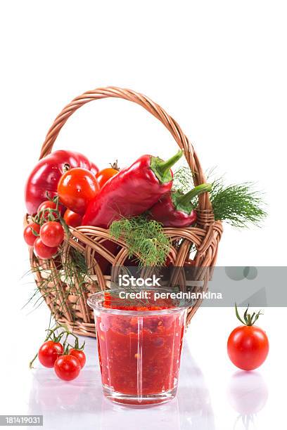 Adjika Foto de stock y más banco de imágenes de Ajo - Ajo, Alimento, Aperitivo - Plato de comida