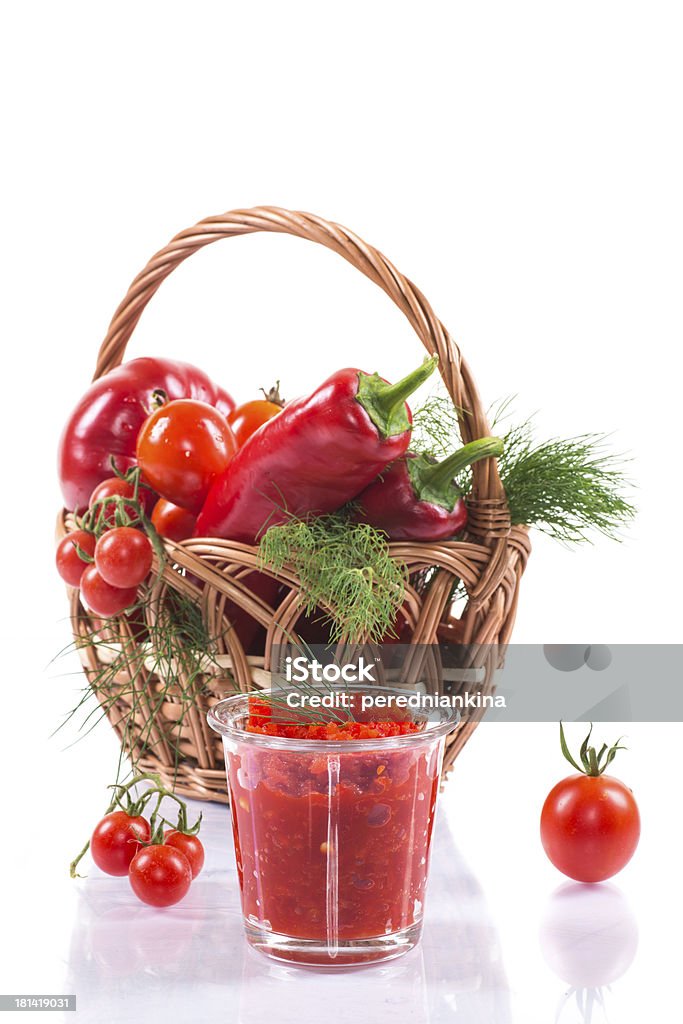 adjika - Foto stock royalty-free di Aglio - Alliacee