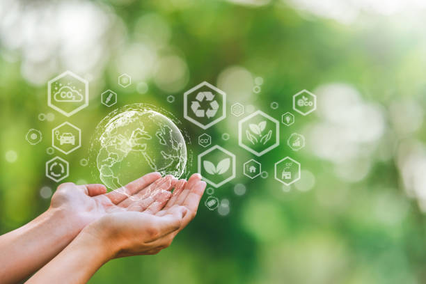 istock ESG concept ,Sustainable development goal (SDGs) Ideas for Sustainable development and green business based Global communication network with Environment icon on Green technology and Environmental technology 1814193775