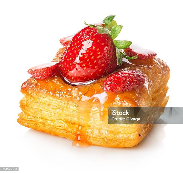 Cake Of Puff Pastry Stock Photo - Download Image Now - Baked, Baked Pastry Item, Bakery