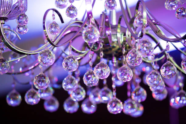 istock Ceiling chandelier of classic vintage style shape 1814272311
