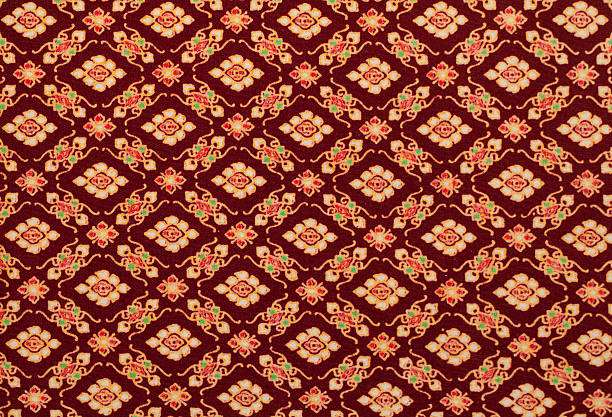Sarong texture pattern background stock photo