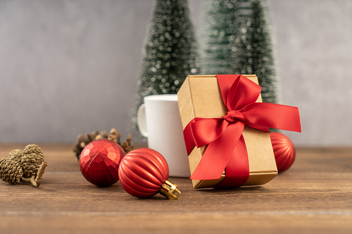 Christmas, Christmas Present, Gift, Table, Christmas Decoration