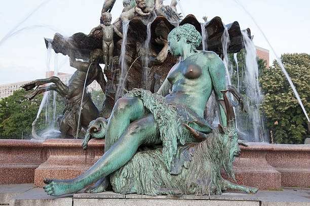 istock Neptune Fountain by Begas (1891), Alexanderplatz Square, Berlin 181431345
