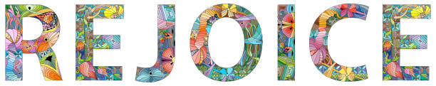 Rejoice Lettering 6,200+ Rejoice Text Stock Illustrations, Royalty-Free Vector Graphics ...