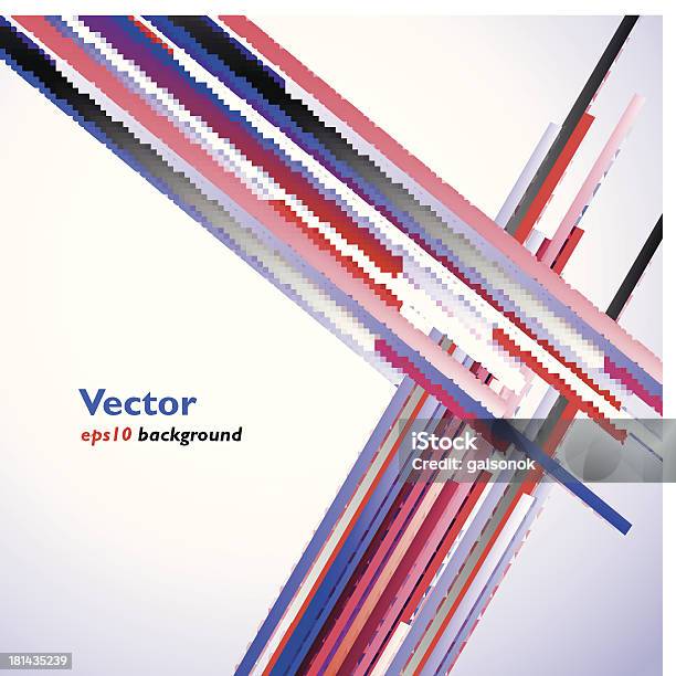 Vecteur Des Bandes Vecteurs libres de droits et plus d'images vectorielles de Abstrait - Abstrait, Architecture, Bleu