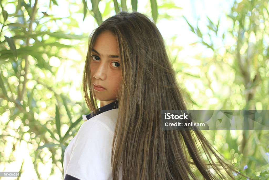 Triste niña - Foto de stock de Aire libre libre de derechos