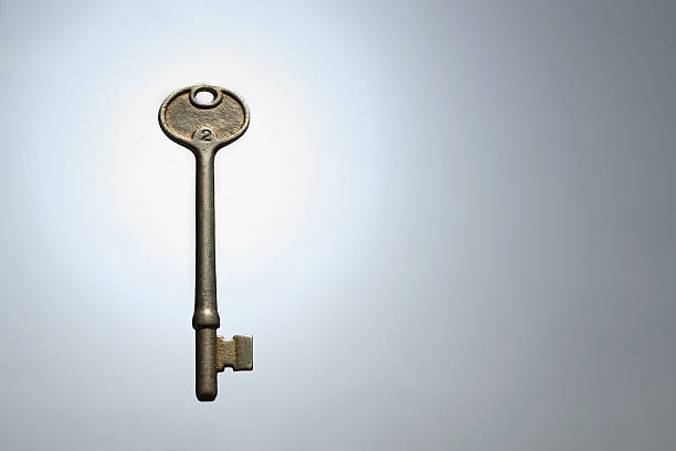 oświetlony stary klucz - aspirations business skeleton key key zdjęcia i obrazy z banku zdjęć