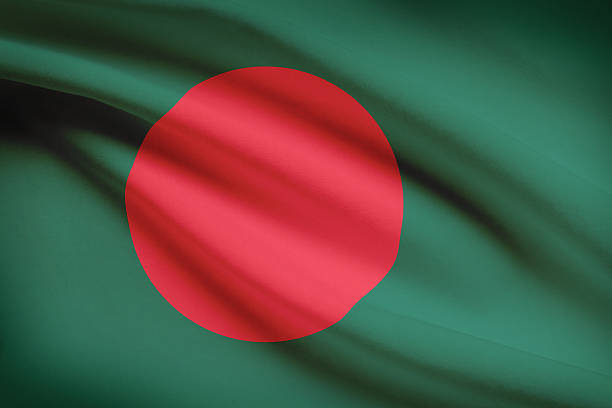 istock Series of ruffled flags. Bangladesh. 181438304