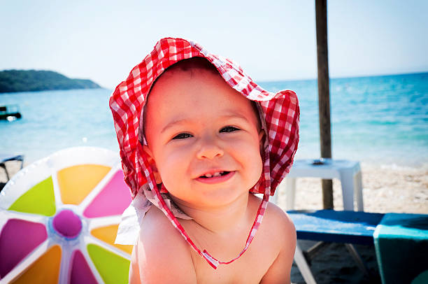 istock Baby at the beach 181438908