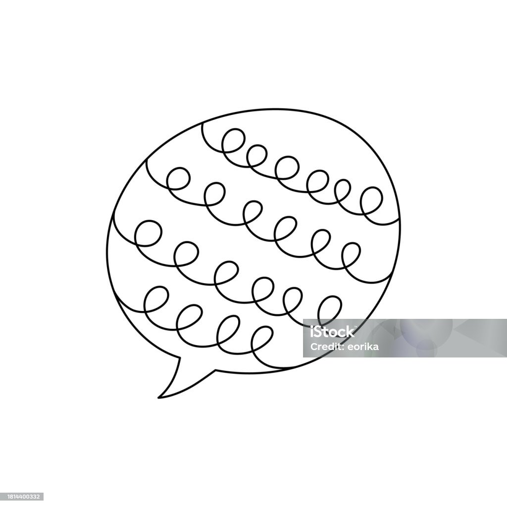 Pop Line Drawings Pop Patterned Speech Bubbles Line Drawings Black Lines Geometric ...
