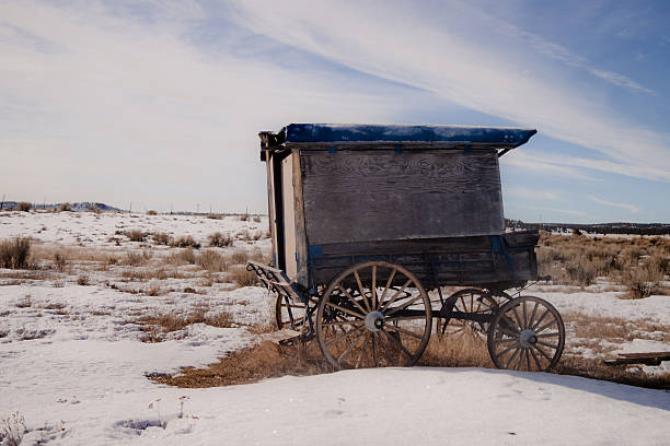 Old Horse Cart stock photo