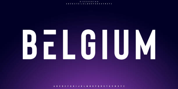 istock Abstract Fonts for Digital Creatives. Urban Alphabet in Sport, Technology, Fashion 1814472693
