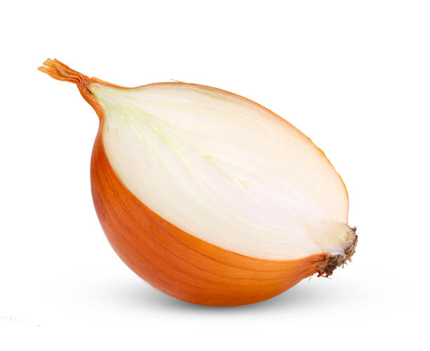 istock Onion bulbs isolated on white background 1814514795