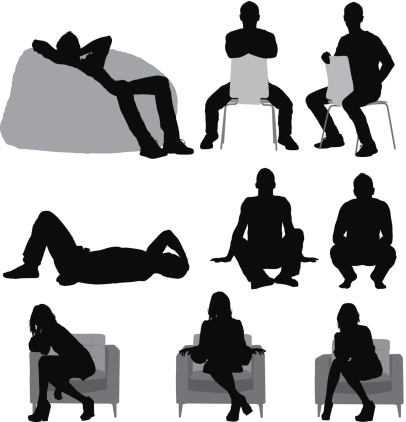 Silhouette of people sitting in different poseshttp://www.twodozendesign.info/i/1.png