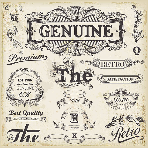 Set of vintage 