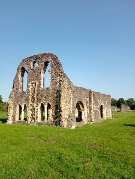 istock ancient ruins of a monastery 1814654655