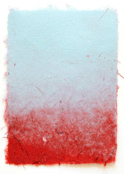 istock Handmade recycled paper with natural fiber for scrapbook 1814656868