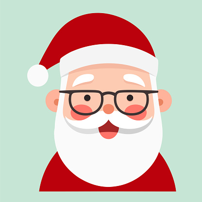 Spread joy with our jovial cartoon Santa Claus vector illustration. Perfect for adding a playful and festive touch to your holiday designs.