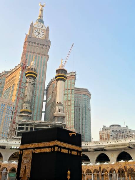 istock Ka'ba and The Clock Towers 1814686673