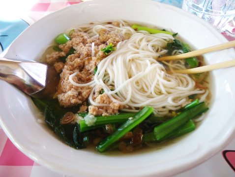 Thai noodle food