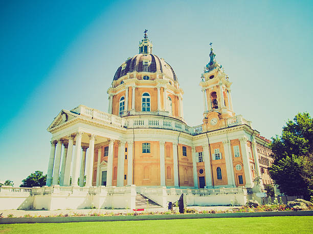 istock Retro look Basilica di Superga, Turin 181473495