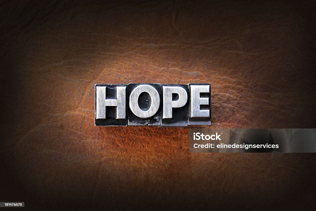 Hope - Lizenzfrei Block - Form Stock-Foto