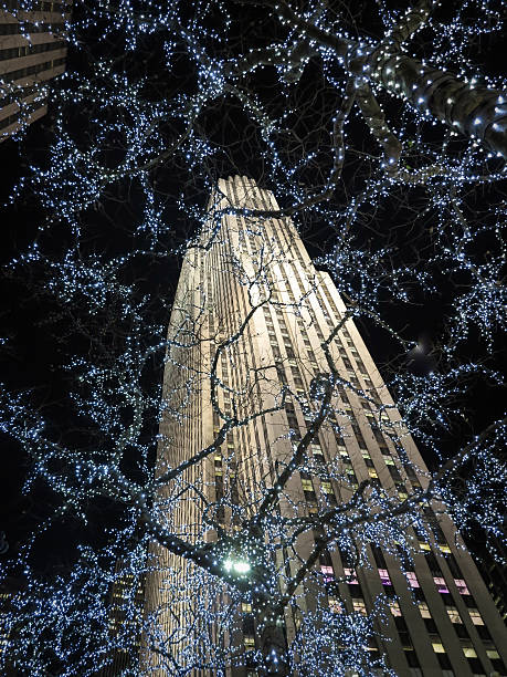 istock New York lights from the street 181478701
