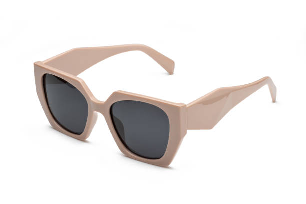 istock Female sunglasses isolated on white background, side view. 1814800976