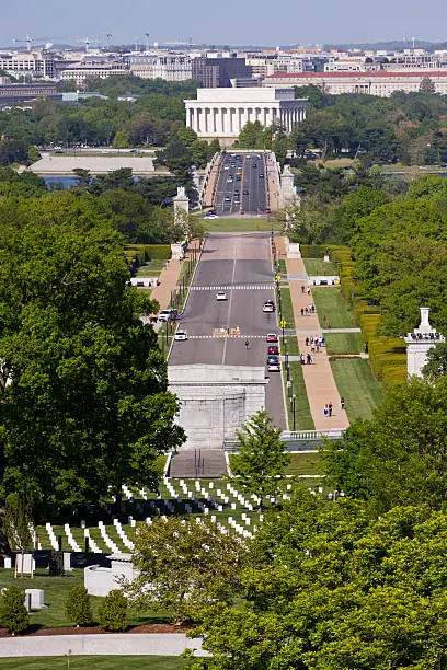 Photo of View from Arlington National Cemetery, Washington D.C.