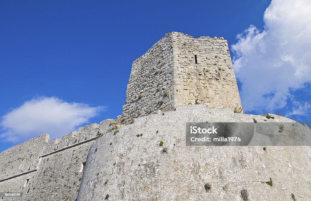 Ruine Festung in Italien - Lizenzfrei Apulien Stock-Foto