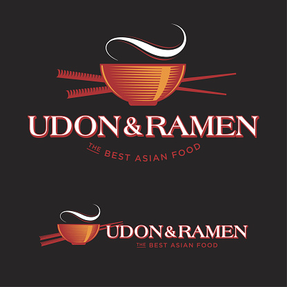 Emblem for fast food restaurant, street food, cafeteria, bistro, cafe, breakfast and snack, label and packaging.