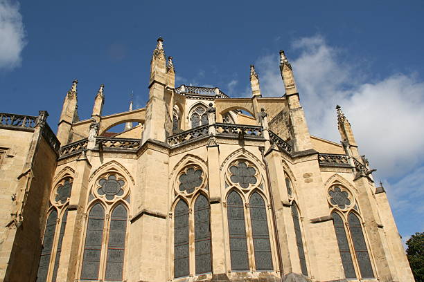 sainte -marie 大聖堂にバイヨンヌ、フランス製です。 - church bell tower temple catholicism ストックフォトと画像