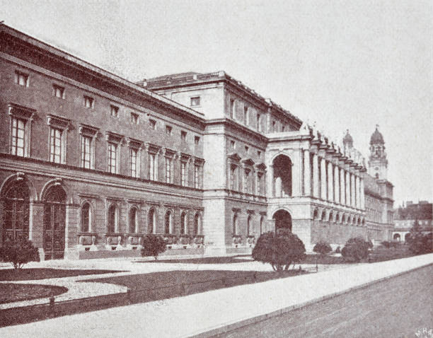 istock Munich residenz, facade at the Hofgarten 1814837691