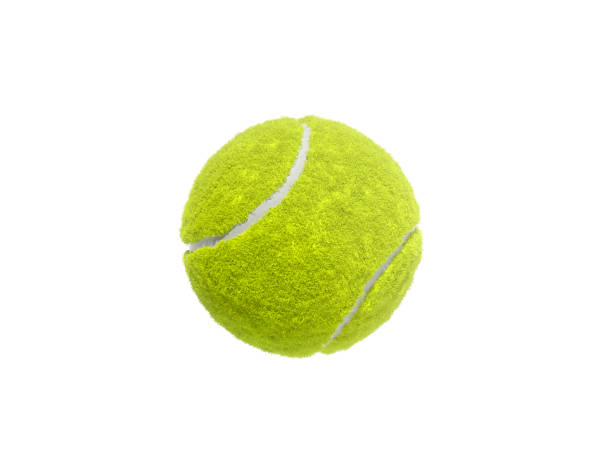 istock Tennis ball isolated without shadow 1814842366